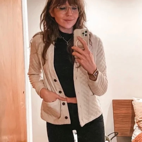 Madewell Quilted Cardigan - Picture 2 of 5